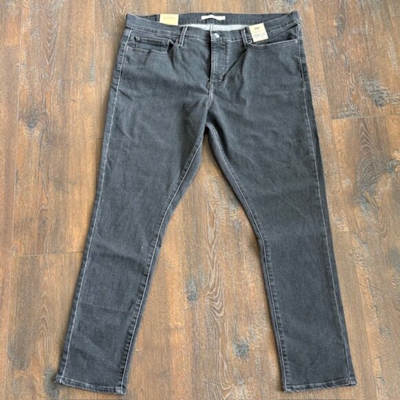 Levi's 311 Shaping Skinny Womens Black Jeans 18S/W34/L30-NWT - Picture 1 of 12